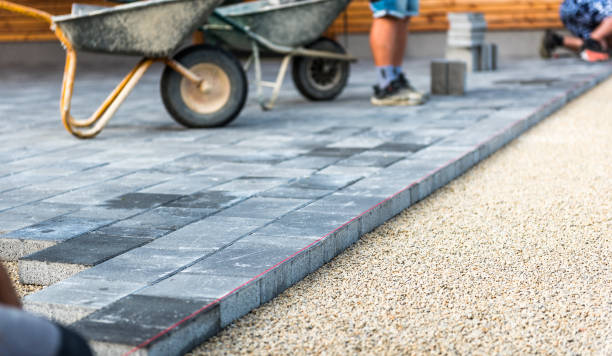 Permeable Paver Driveway in Holdenville, OK